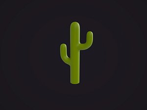 3D model Saguaro Cactus