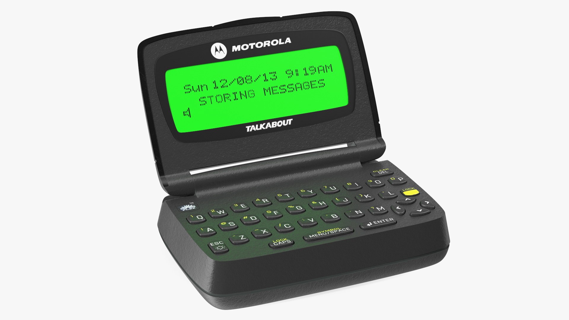 MOTOROLA T900 Pager with Screen On 3D TurboSquid 1944873