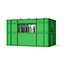 3D Plastic Bottle Crate With Empty Bottles model