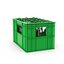 3D Plastic Bottle Crate With Empty Bottles model