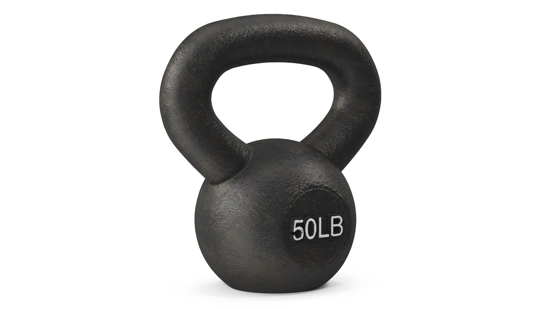 Iron Competition Kettlebell Weight 50lb(1) 3D model preview