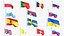 3D Animated All Flags Of Europe model