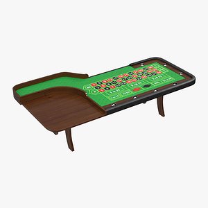 roulette table 3D