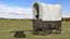 Covered Wagon Old 3D