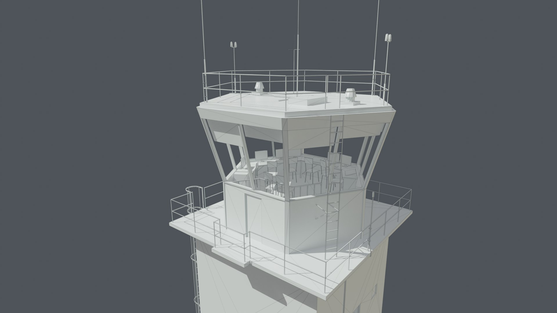 Air Traffic Control tower with interior Low Poly PBR 3D model https://p.turbosquid.com/ts-thumb/vU/jg5hIm/iG/untitled_viewport_015/png/1760804966/1920x1080/fit_q87/21c7281668d19ea39424aaef25340d3339b6b604/untitled_viewport_015.jpg