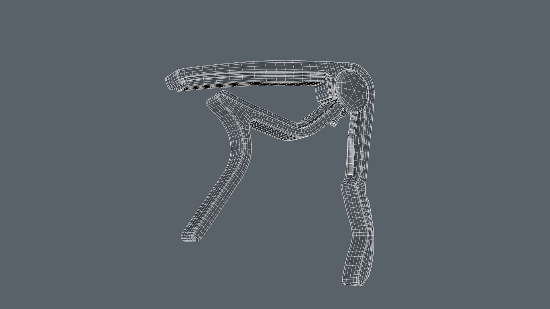 Guitar Capo 3D Model - TurboSquid 1196632
