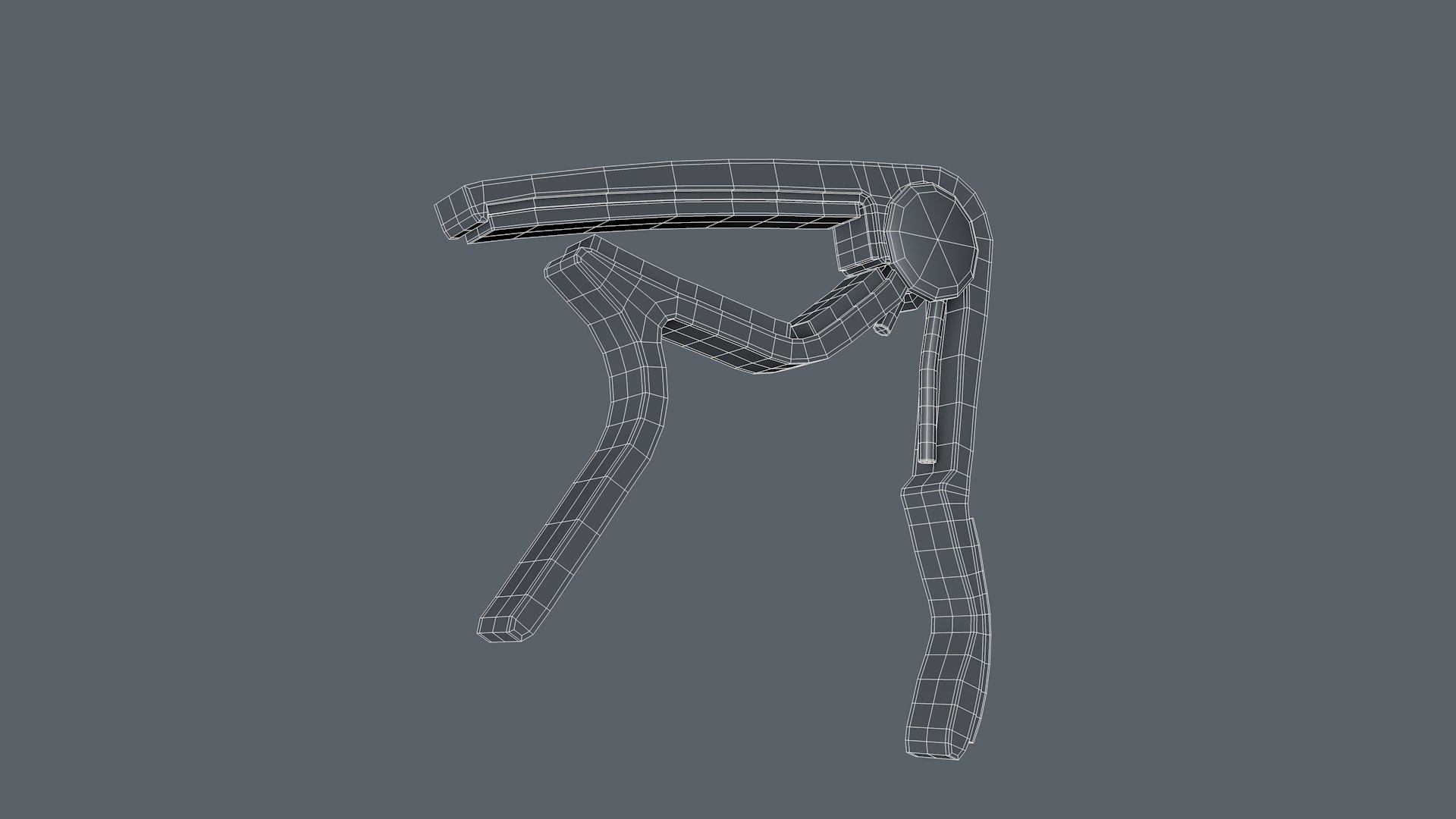 Guitar Capo 3D Model - TurboSquid 1196632