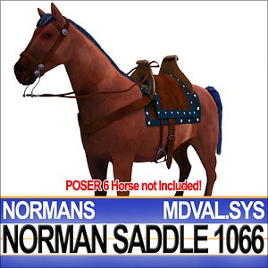 Medieval Norman Saddle Bridle Harness 1066