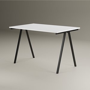 Ikea Desk Trotten 3D model