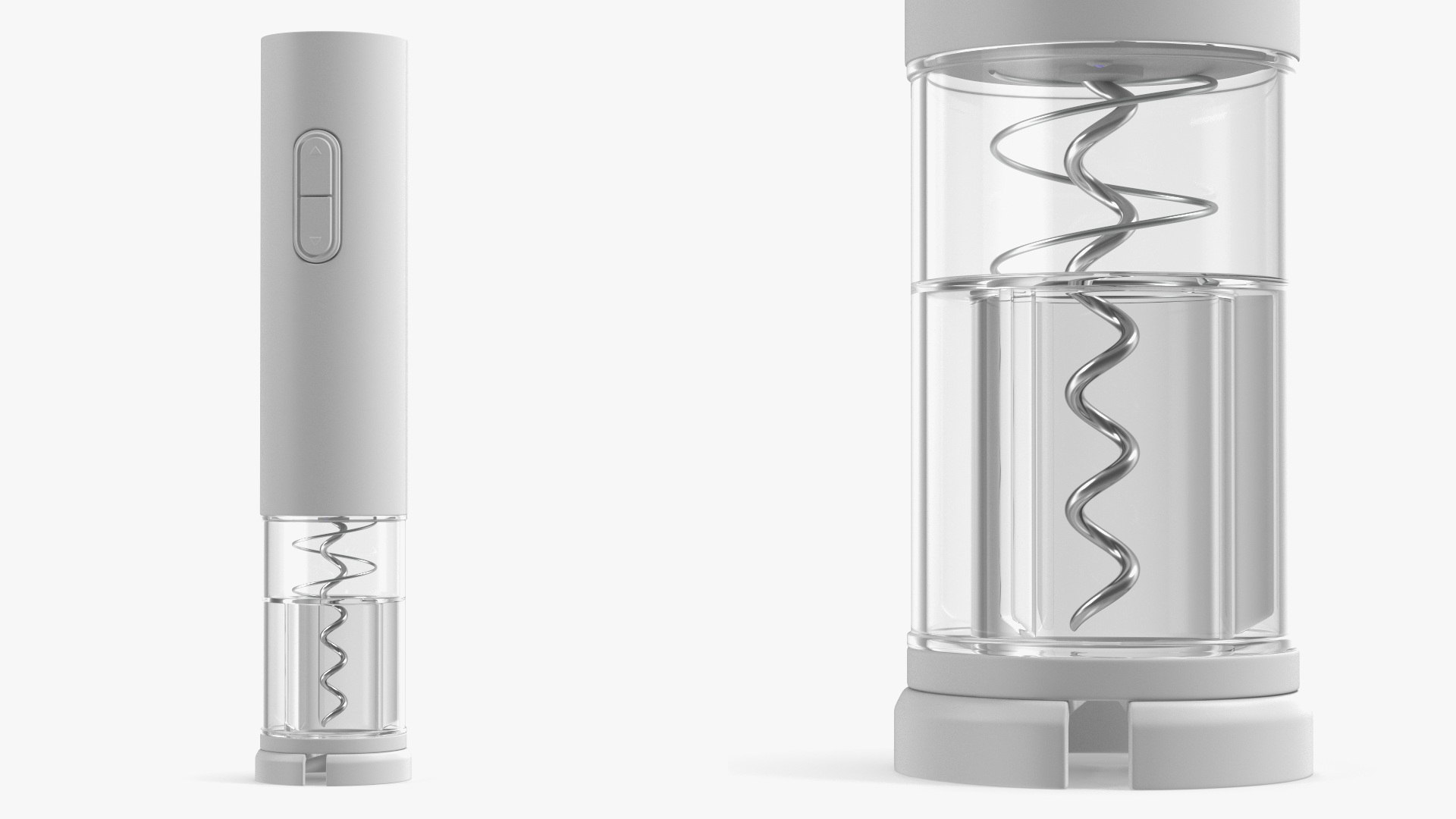 Automatic Corkscrew Bottle Opener 3D model preview