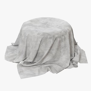 Protective Drop Cloth Fabric 1 model