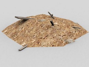 3ds max sawdust waste