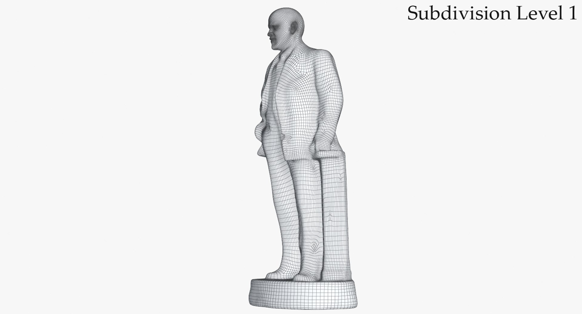 3D vladimir lenin monument - TurboSquid 1163261