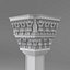 Architectural Muqarnas Column 001