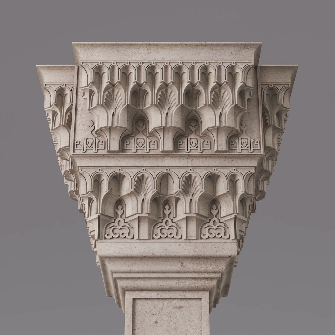 3D Islamic Arabian Classic Column and Cornices model https://p.turbosquid.com/ts-thumb/vV/7azhKW/XI/preview_6/jpg/1775390489/1920x1080/fit_q87/7162d7c7d2794993c3d34cb824da489292272590/preview_6.jpg