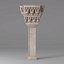 Architectural Muqarnas Column 001