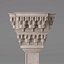 Architectural Muqarnas Column 001