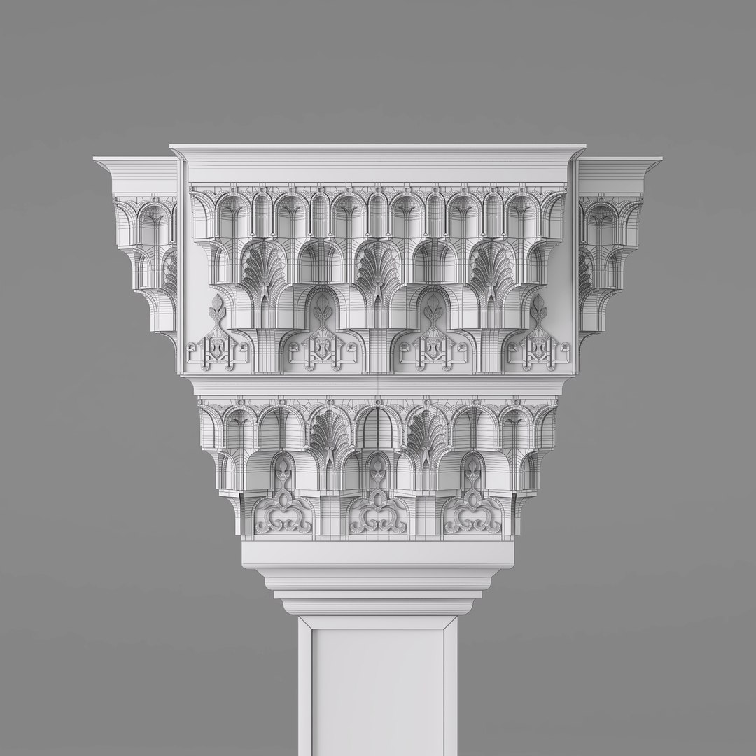 3D Islamic Arabian Classic Column and Cornices model https://p.turbosquid.com/ts-thumb/vV/7azhKW/oC/wireframe_5/jpg/1775390570/1920x1080/fit_q87/9c89c7bcf5ebf2e6fb354dc8bfad605016bf2289/wireframe_5.jpg