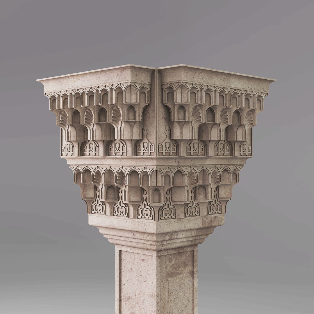 3D Islamic Arabian Classic Column and Cornices model https://p.turbosquid.com/ts-thumb/vV/7azhKW/ps/preview_3/jpg/1775390489/1920x1080/fit_q87/80e8a282192e4a33cc81f404f847b021b23f5f9f/preview_3.jpg