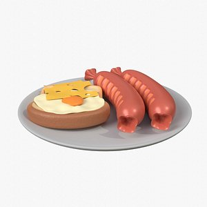 Hotdog 3D model