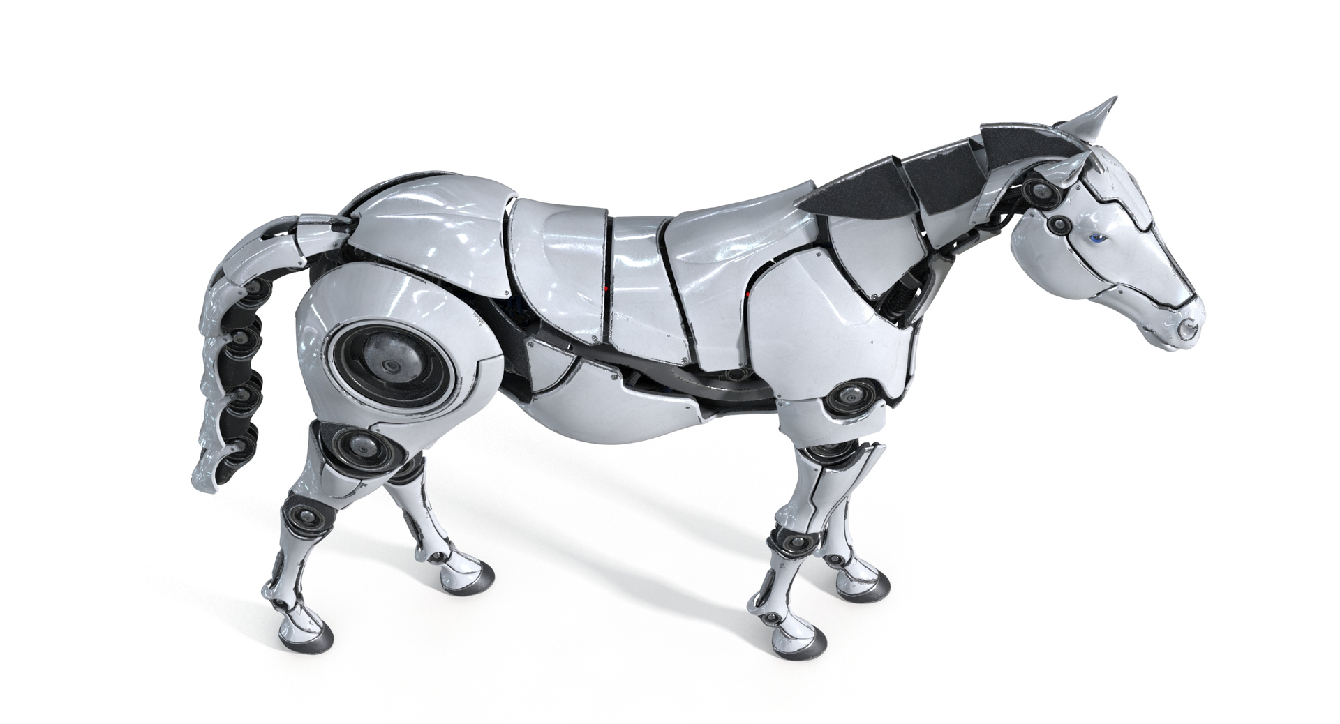 3D horse robot TurboSquid 1661859