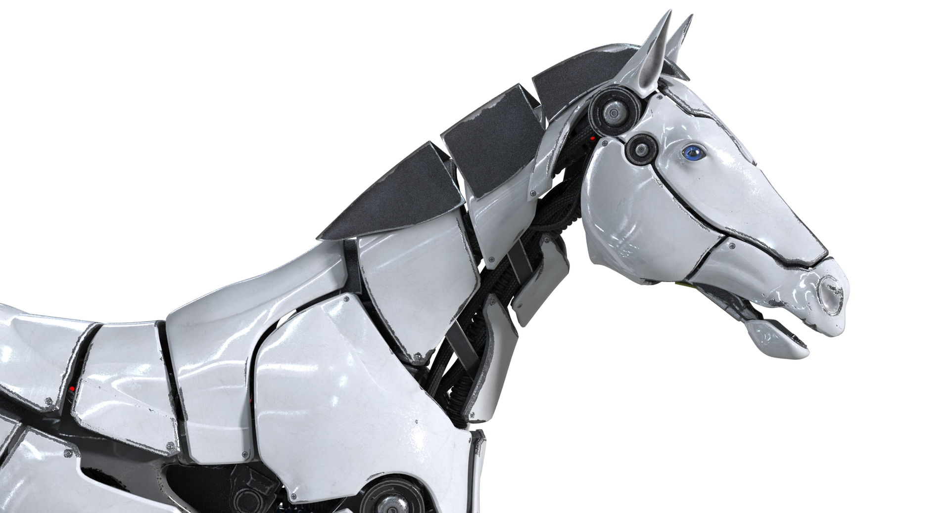 3D horse robot TurboSquid 1661859