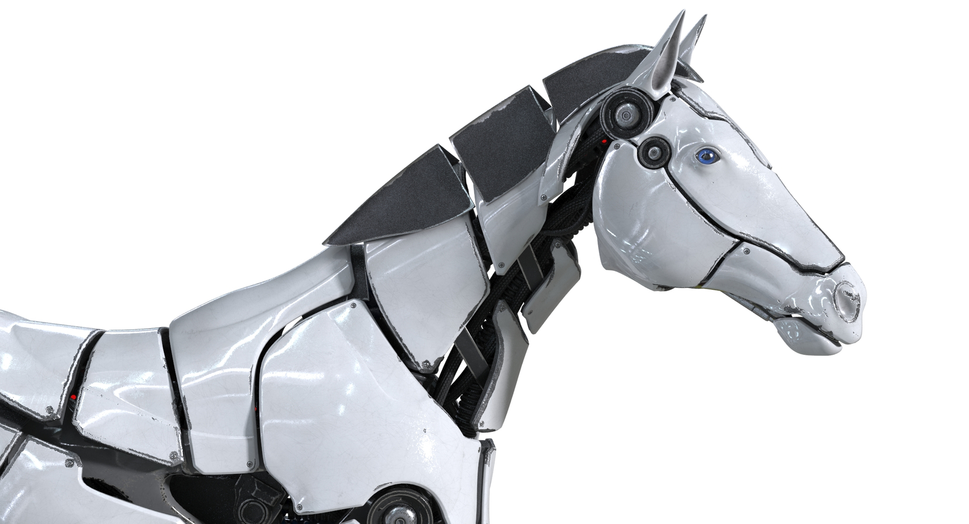 3D horse robot TurboSquid 1661859