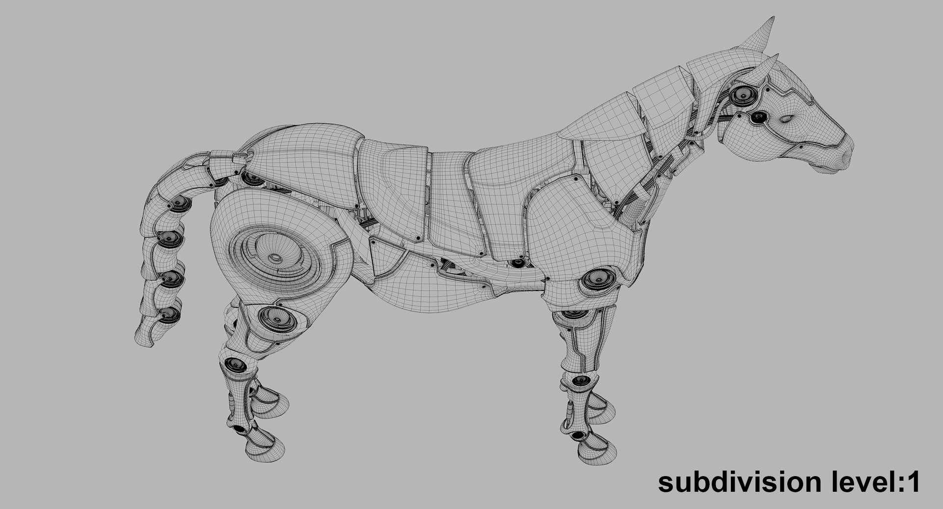 3D horse robot https://p.turbosquid.com/ts-thumb/vV/BLR87e/cv/wire04/jpg/1607508306/1920x1080/fit_q87/eaa539a8a5ebf53dbcd292ff4bb89b24042d1dff/wire04.jpg