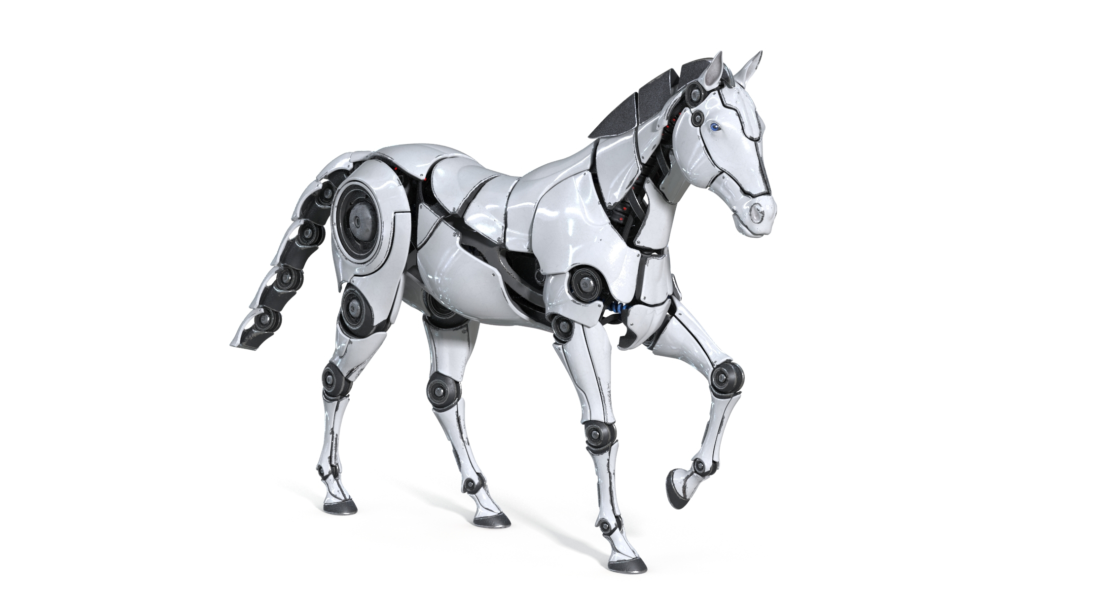 3D horse robot TurboSquid 1661859