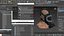 MF 14 Full Face Respirator on Man Black