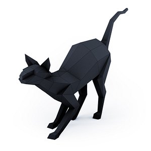 cat sphynx 3D model
