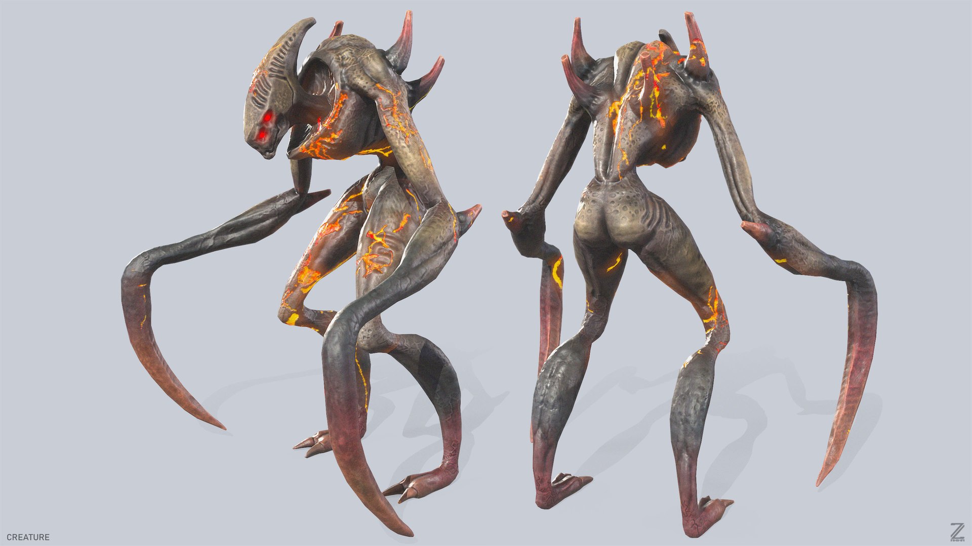 Creature Model - TurboSquid 2384482