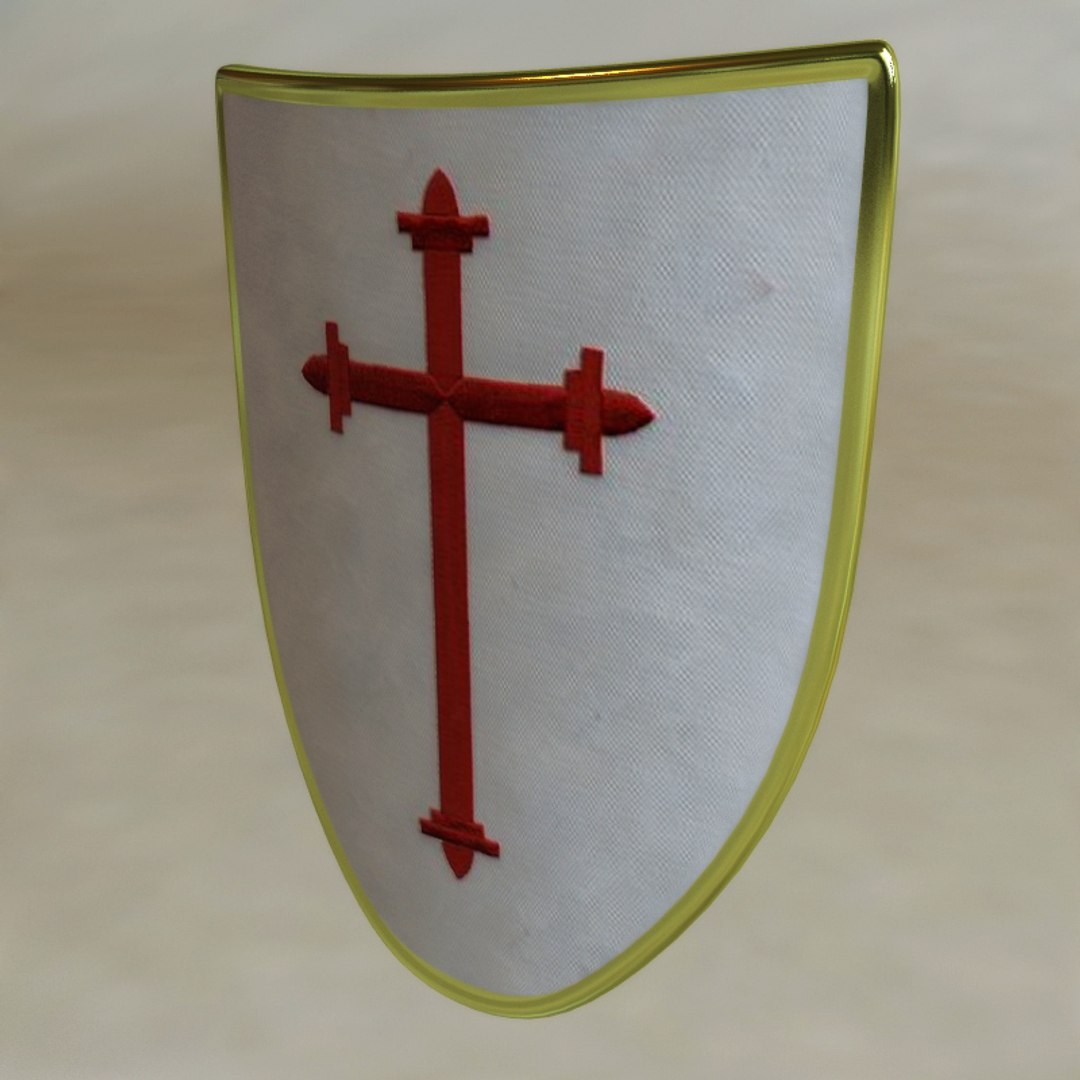 Crusader Modelled Sword C4d   Crusader 94 