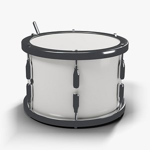 Rack Tom Drum 12 x 8 Inch with Mount Bracket - PBR with LODs