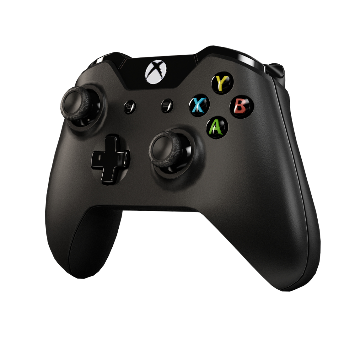 3d model microsoft wireless controller xbox