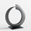 Modern Decorative Abstract Metal Art Sculpture 12 3D model