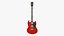 Gibson SG Standard Electric Guitar 3D
