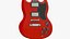 Gibson SG Standard Electric Guitar 3D
