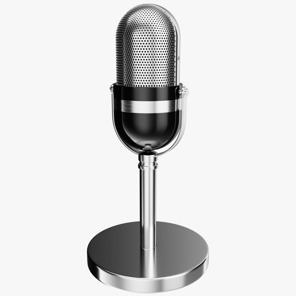 Microphone STL Models for Download | TurboSquid