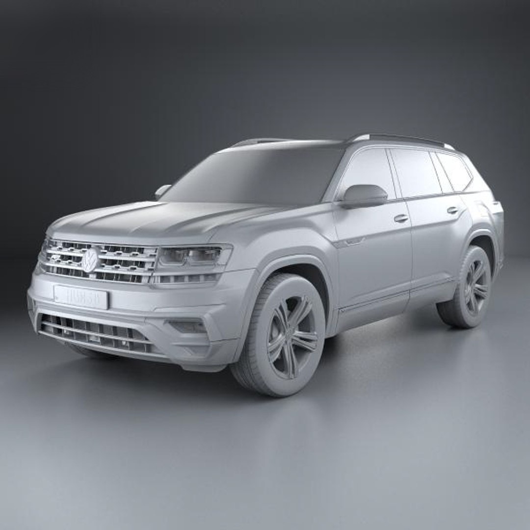 3D Volkswagen Atlas R-line Model - TurboSquid 1354083