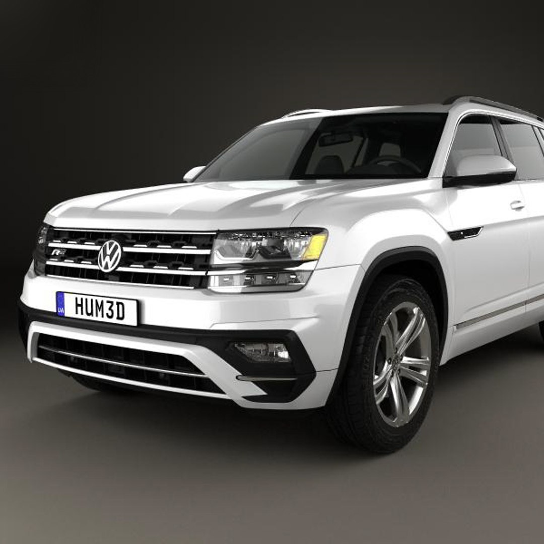 3D Volkswagen Atlas R-line Model - TurboSquid 1354083