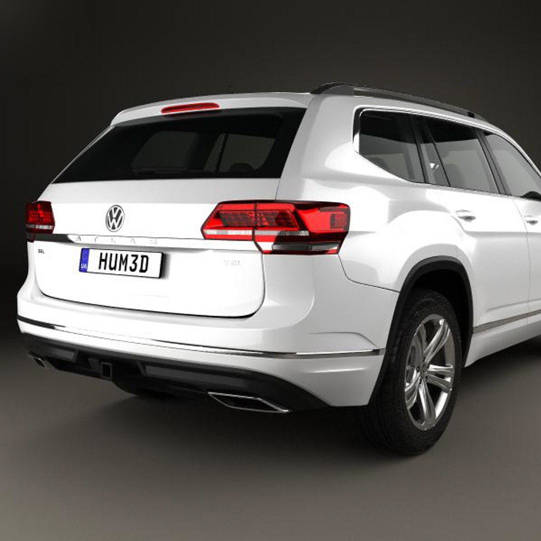 3D Volkswagen Atlas R-line Model - TurboSquid 1354083