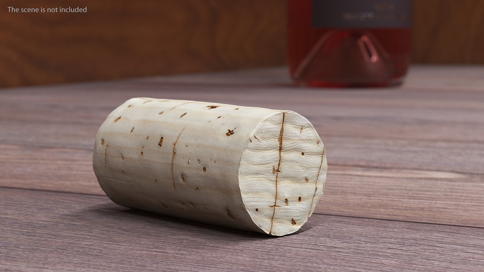 3D Realistic Wine Bottle Cork - TurboSquid 2215350