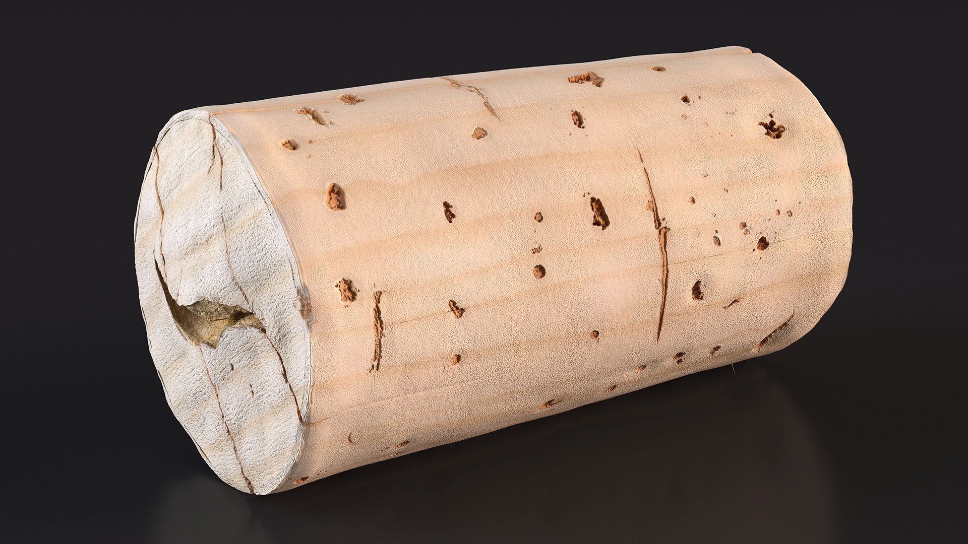 3D Realistic Wine Bottle Cork - TurboSquid 2215350
