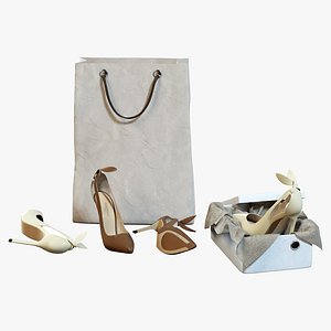 3D Heels Tendance Bow