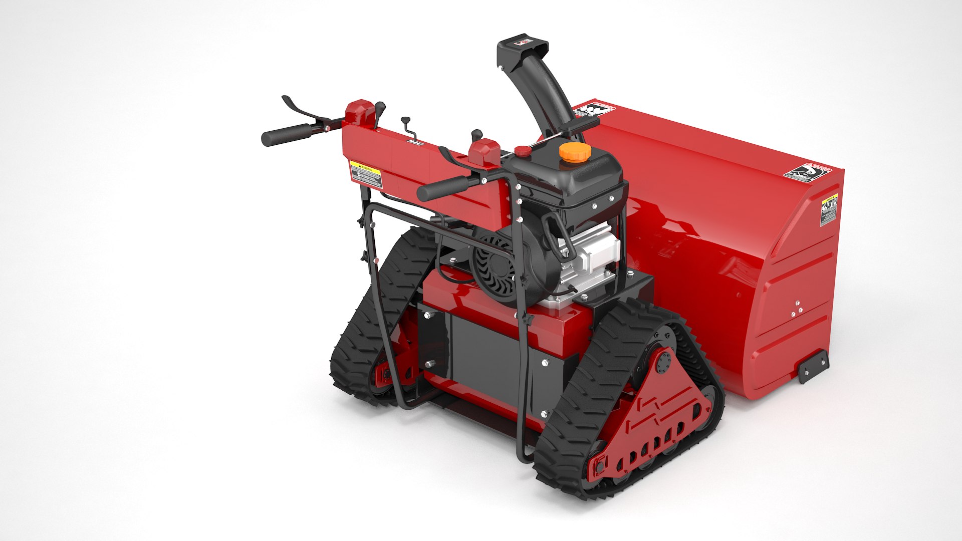 Heavy Duty Snow Blower 3D TurboSquid 1444442