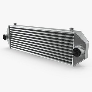 Mishimoto Car Intercooler Front Side Pipes 3D model