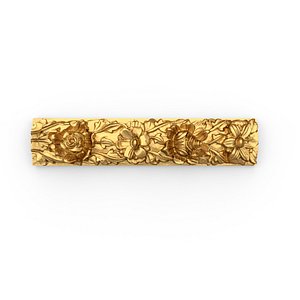 Classic carved decor ornament 353 3D