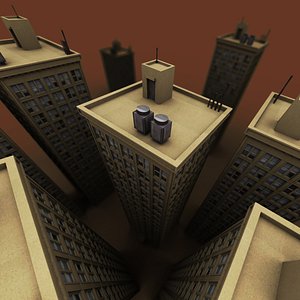 3ds max new york building