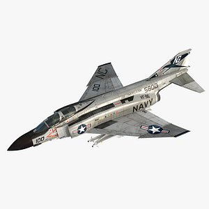 3D F4 J Phantom II Fighting Falcon Showtime 100 model